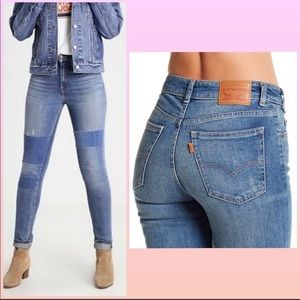 NWOT Levi's 721 Vintage High Rise Orange Tab Jean